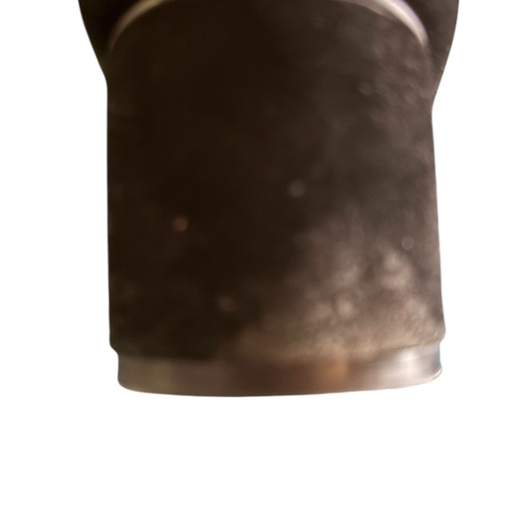 Marc Fisher Mabel Fringe Block 1.5 Heel Loafers 6.5M Gold Buckle Suede Leather - Picture 6 of 8